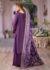 Mehru By Mahnur Embroidered Lawn Unstitched 3 Piece Suit - MHN24ML 5B